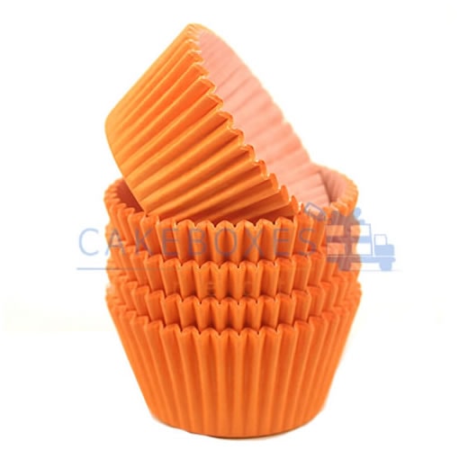 Orange Cupcake Cases (Qty 1440)