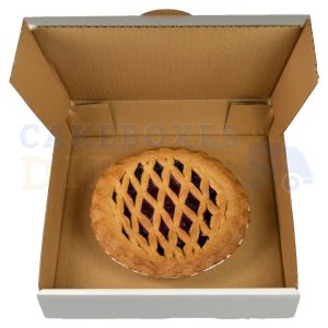 10 x 10 x 2.25 inches (corr) Small Pie Box