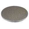8" Silver Round Solid Board Cake Drums (Qty 5)
