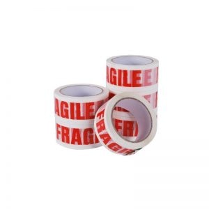 Fragile Low Noise Tape 48mm x 66mm (Qty 6)