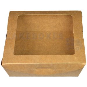 Leakproof Medium Brown Salad Container (Qty 300)