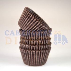 Brown Mini Cupcake Cases 31 x 23mm   (Qty 1000)