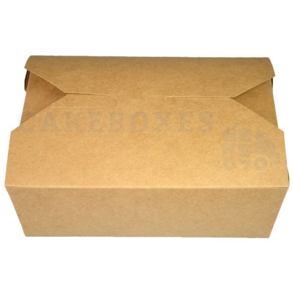 Leakproof Container NO 5 Kraft (121x152x51mm) (Qty 150)