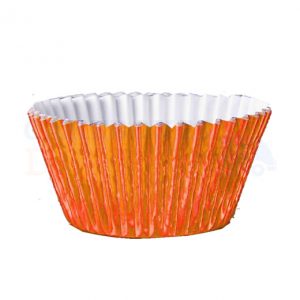 Orange Foil Cupcake Cases (Qty 1000)