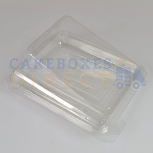 Clear Hinge Plastic Cake Slice (Qty450)