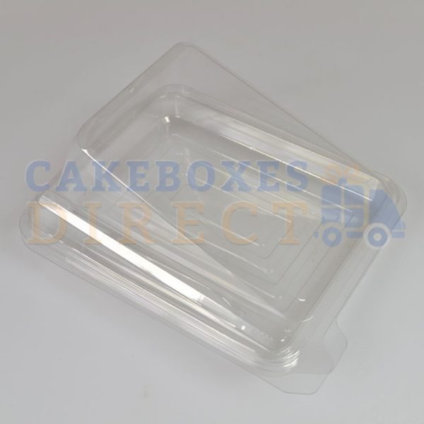 Clear Hinge Plastic Cake Slice (Qty450)