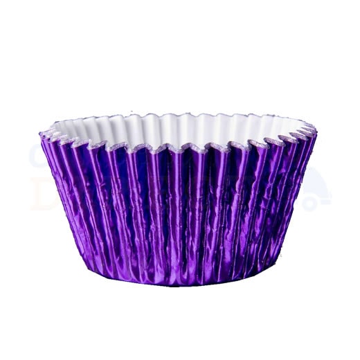 Purple Foil Cupcake Cases (Qty 1000)