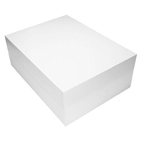 White Folding 2 Piece Box 12x16x6 inches (Qty 25)
