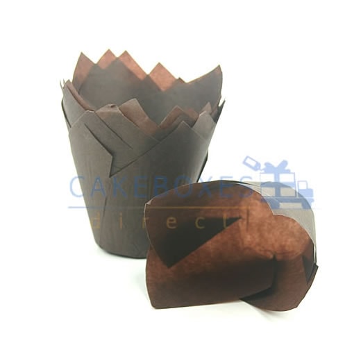 Brown Tulip Muffin Wrap (Qty 2000)