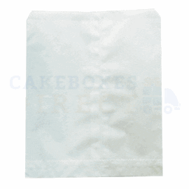 White 8 x 8 in paper bags (Qty 1000)